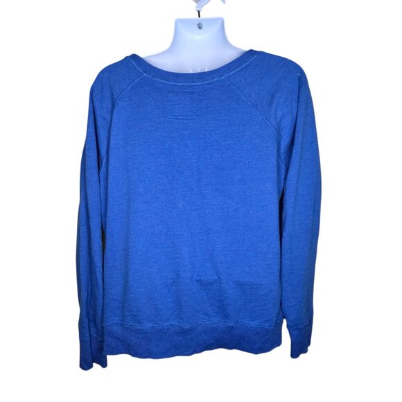 Disney Parks Retro Mickey Mouse State University Sweatshirt Mens Size XXL Blue - Picture 4 of 8